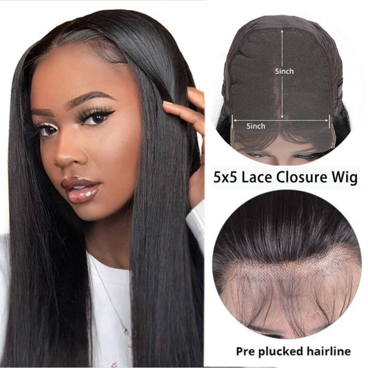 Lace Closure Wigs - STRAIGHT