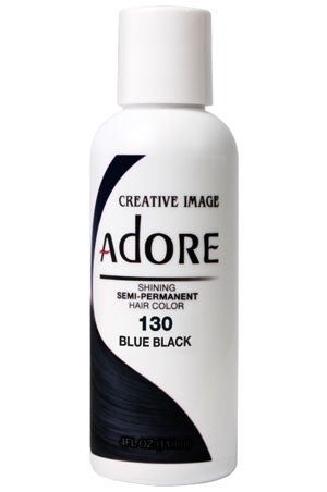 Adore Semi-Permanent Hair Color 130 Blue Black
