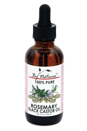 Rosemary Black Castor Oil By Natures 100% Pure