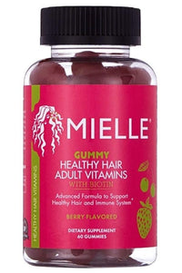 Mielle Organics-25 Healthy Hair Adult Vitamin(60 gum)
