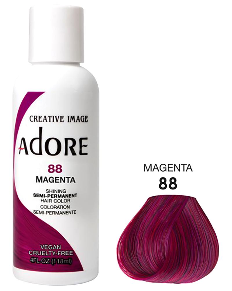 Adore Semi-Permanent Hair Color 88 Magenta
