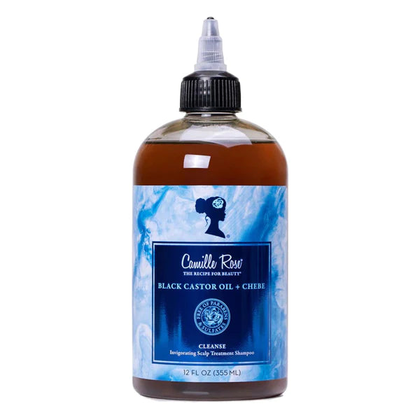 CAMILLE ROSE Black Castor Oil + Chebe Invigorating Scalp Treatment Shampoo (12oz)
