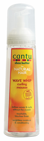 Cantu Shea Butter Wave Whip Curling Mousse 8.4 oz - Dolly Beauty 