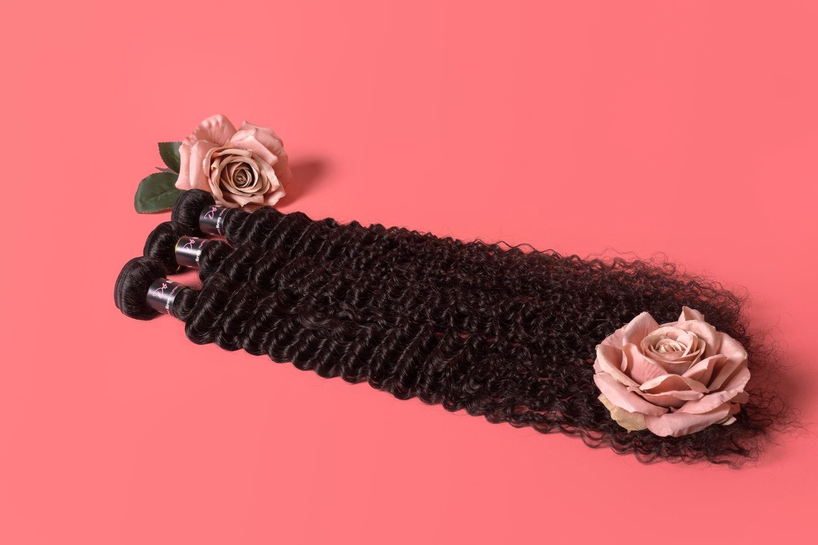 Deep Curly Wave Bundles - Dolly Beauty 