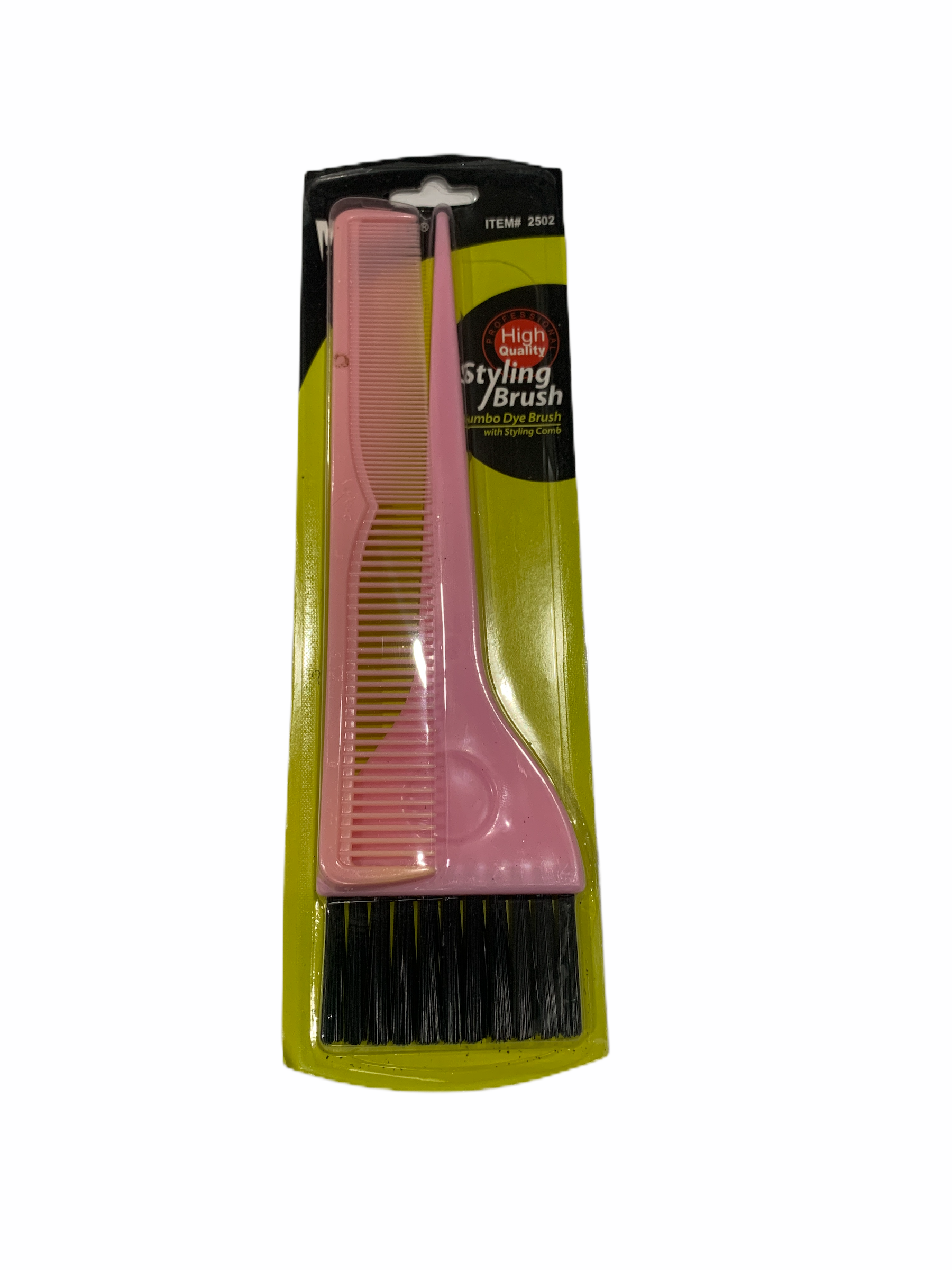 2PCS Jumbo Dye Brush & Styling Comb - Dolly Beauty 