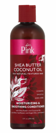 Luster's Pink Shea Butter Coconut Oil Moisturizing & Smoothing Conditioner 12 oz - Dolly Beauty 