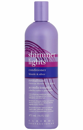 Clairol Shimmer Lights Conditioner Blonde & Silver 16 oz
