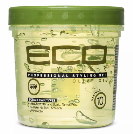 Eco Style Olive Oil Styling Gel 16 oz - Dolly Beauty 