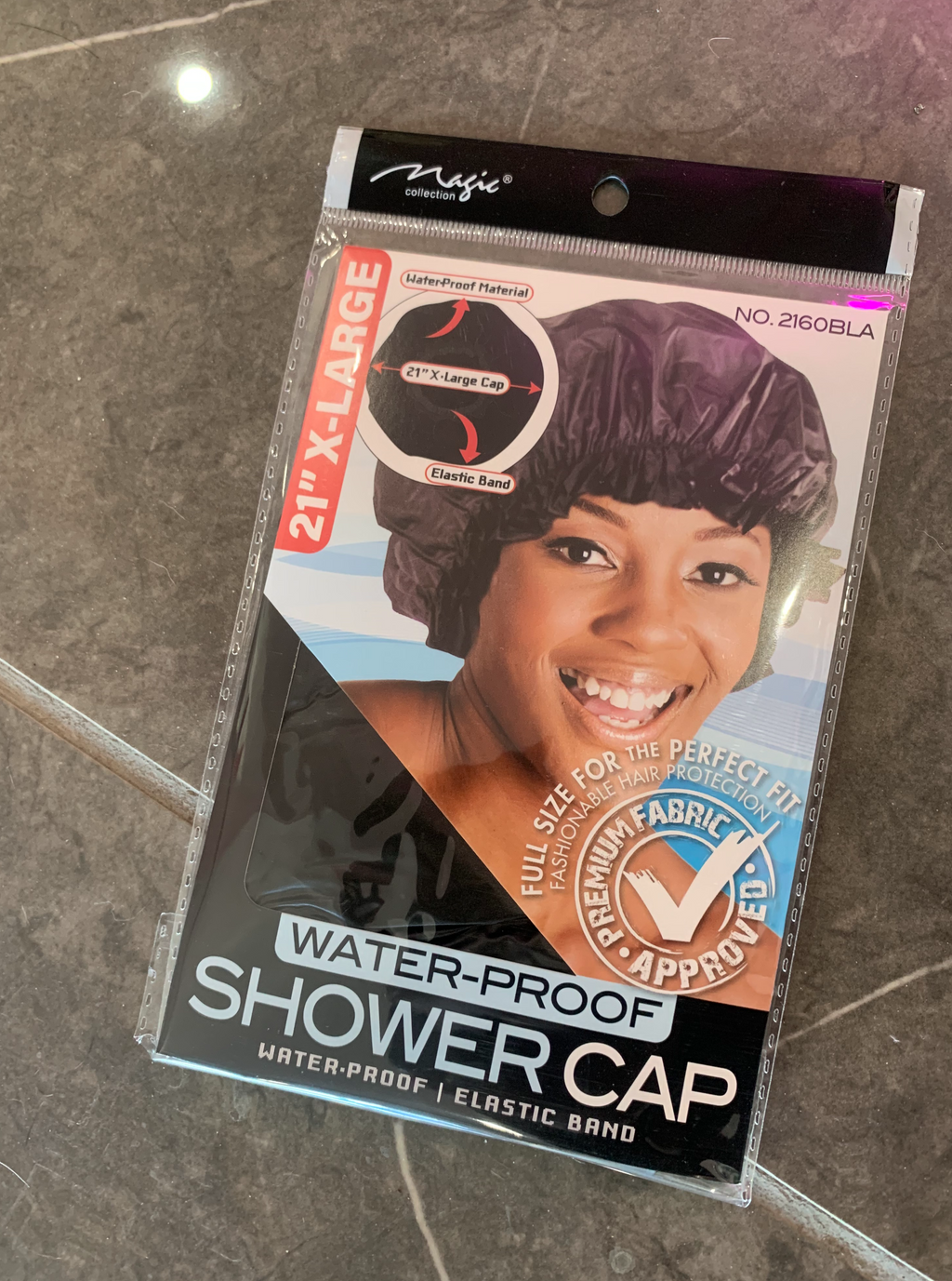 Magic Collection - 21" XLARGE Shower Cap