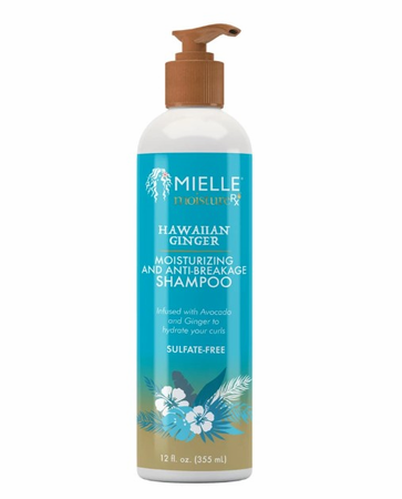 Mielle Moisture RX Hawaiian Ginger Moisturizing and Anti-Breakage Shampoo 12 oz