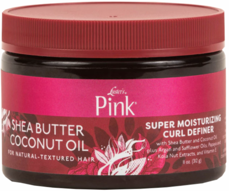 Luster's Pink Shea Butter Coconut Oil Super Moisturizing Curl & Twist Pudding 11oz - Dolly Beauty 
