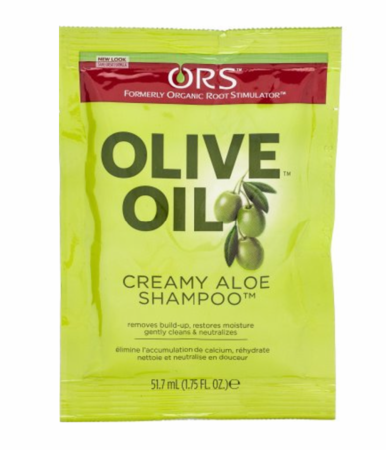 Organic Root Stimulator Olive Oil Creamy Aloe Shampoo - 1.75 oz packet - Dolly Beauty 