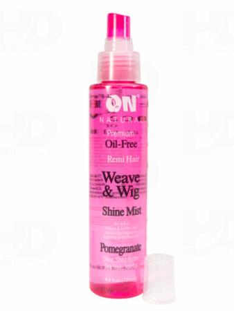 Organic Natural Weave & Wig Shine Mist Pomegranate 4.5 oz - Dolly Beauty 