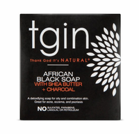 TGIN African Black Soap (4 OZ. Bar)