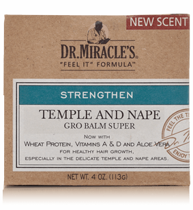 Dr. Miracle's Temple And Nape Gro Balm Regular 4 oz - Dolly Beauty 