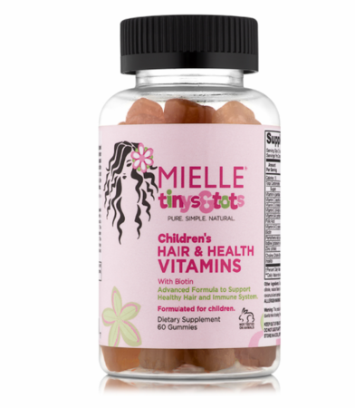 Mielle Organics Children's Hair & Health Formula Vitamins 60 Gummies - Dolly Beauty 