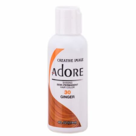 Adore Semi-Permanent Hair Color 30 Ginger 4 oz - Dolly Beauty 