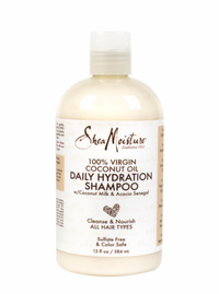 Shea Moisture 100% Extra Virgin Coconut Oil Daily Hydration Shampoo 13 oz