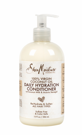 Shea Moisture 100% Extra Virgin Coconut Oil Daily Hydration Conditioner 13 oz - Dolly Beauty 