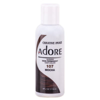 Adore Semi-Permanent Hair Color 107 Mocha 4 oz