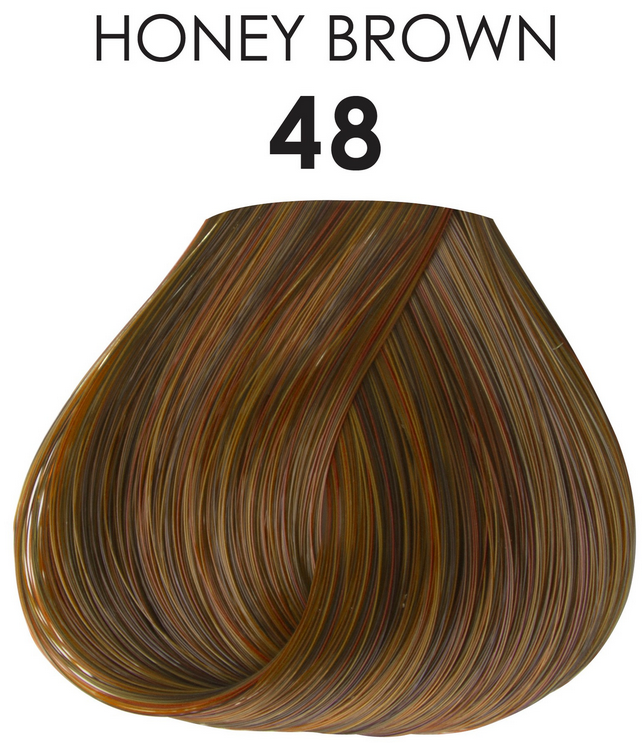 Adore Semi-Permanent Hair Color 48 Honey Brown 4 oz - Dolly Beauty 