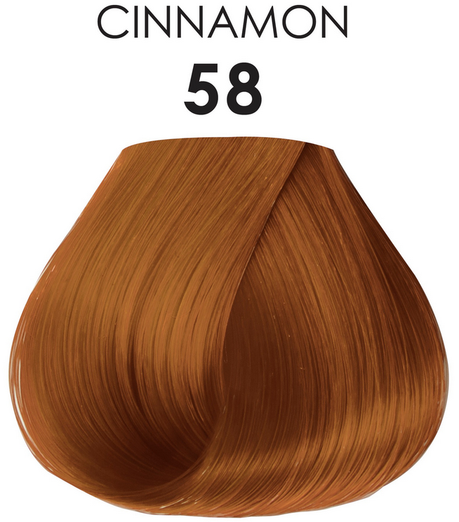 Adore Semi-Permanent Hair Color 58 Cinnamon 4 oz - Dolly Beauty 