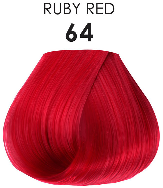 Adore Semi-Permanent Hair Color 64 Ruby Red 4 oz - Dolly Beauty 