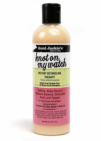 Aunt Jackie's Knot On My Watch Instant Detangling Therapy 12 oz - Dolly Beauty 